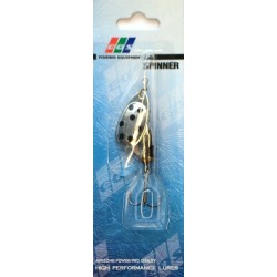 Блешня для риболовлі, обертова, EOS S0036B, вага 6,5 г, колір GS241069